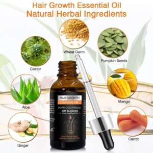 Hair growth essential oil