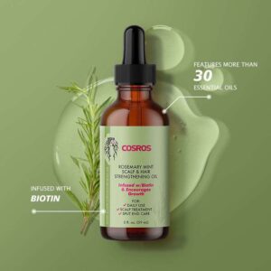 Rosemary hair growth oil (labeled 14)
