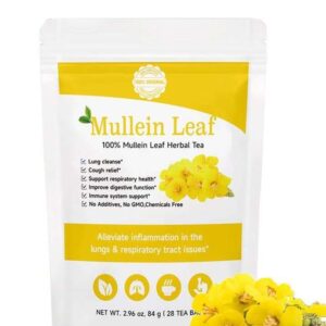 Mullein leaf tea pouch