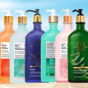 Body lotion pump bottles