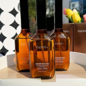 Amber glass dropper bottles