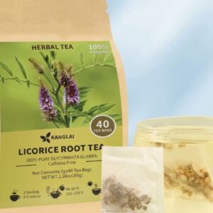 Licorice root tea boxes